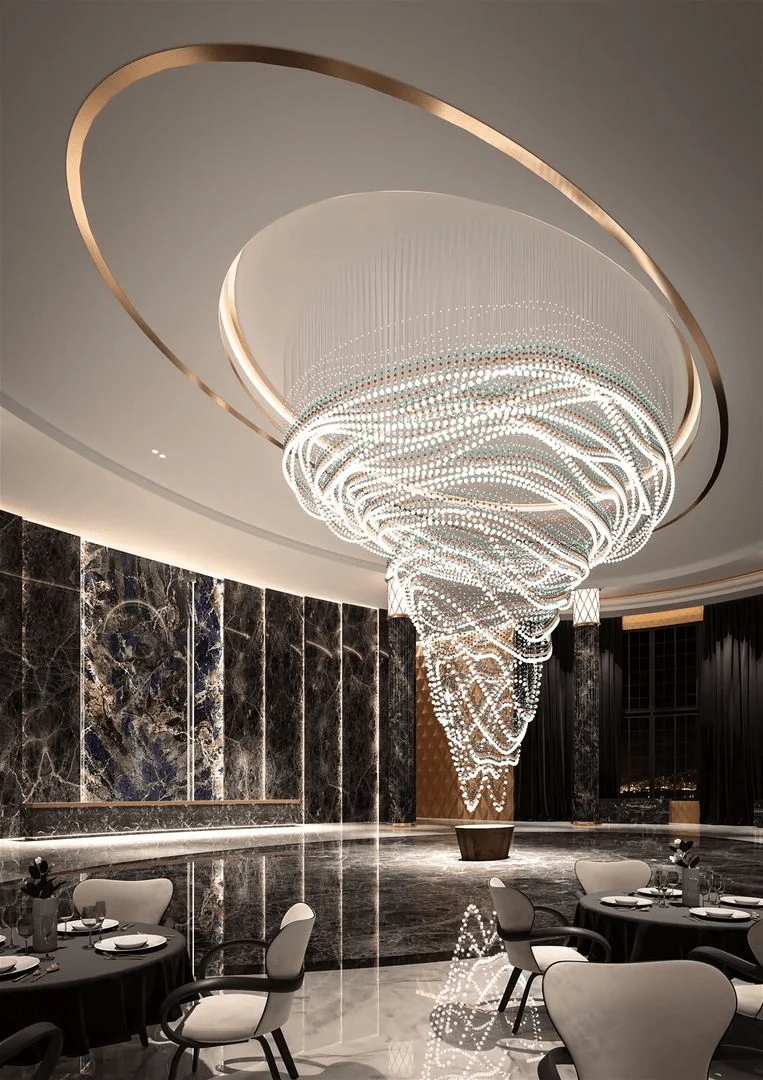 Pearl Curtain Customize Chandelier - Image 68