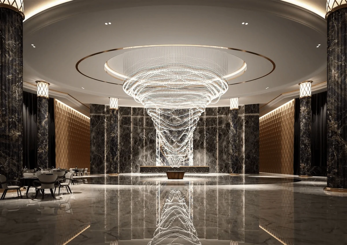Pearl Curtain Customize Chandelier - Image 69