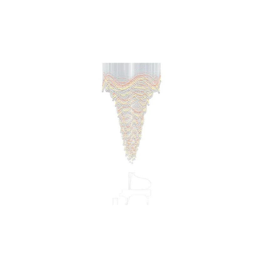 Pearl Curtain Customize Chandelier - Image 71