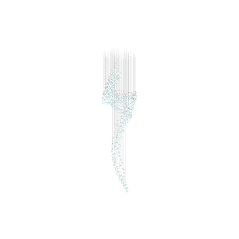 Pearl Curtain Customize Chandelier - Image 8