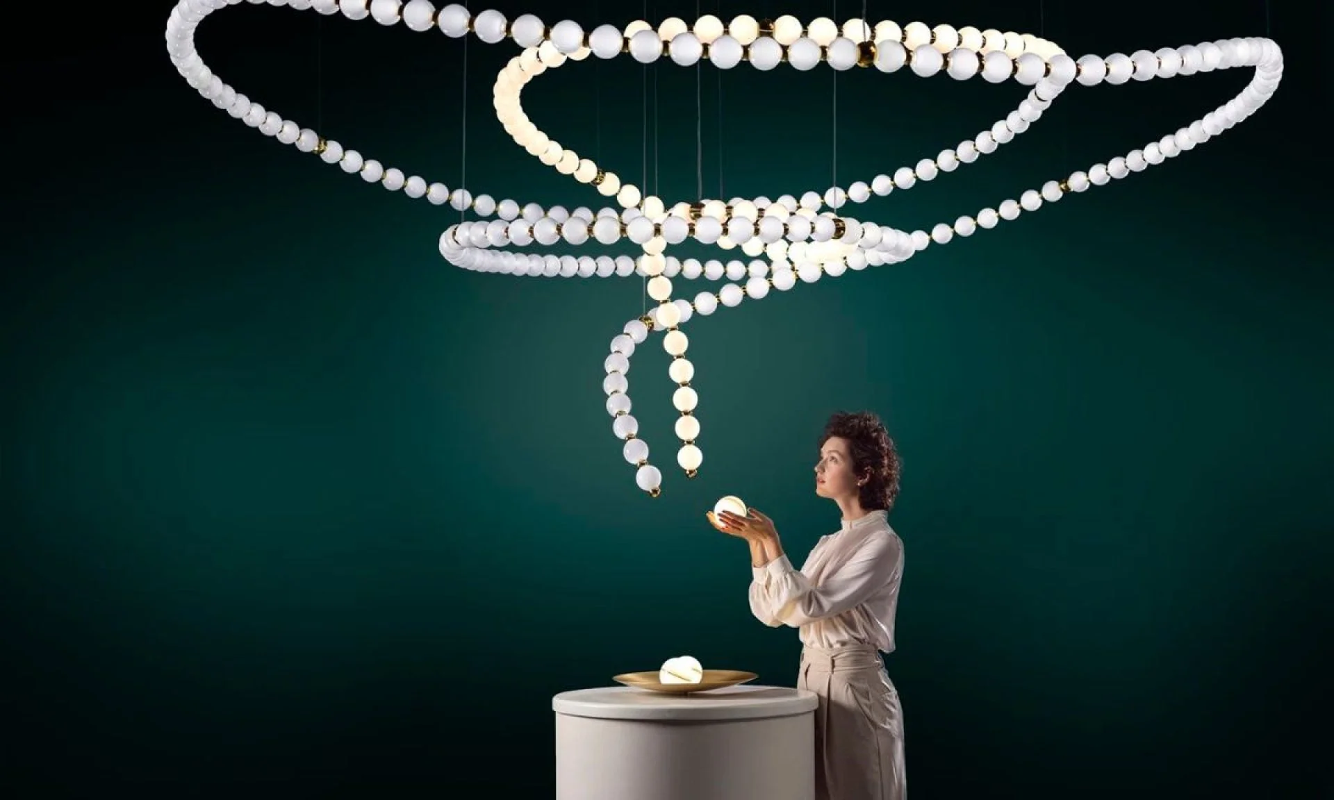 Pearl Drop Customize Chandelier - Image 15