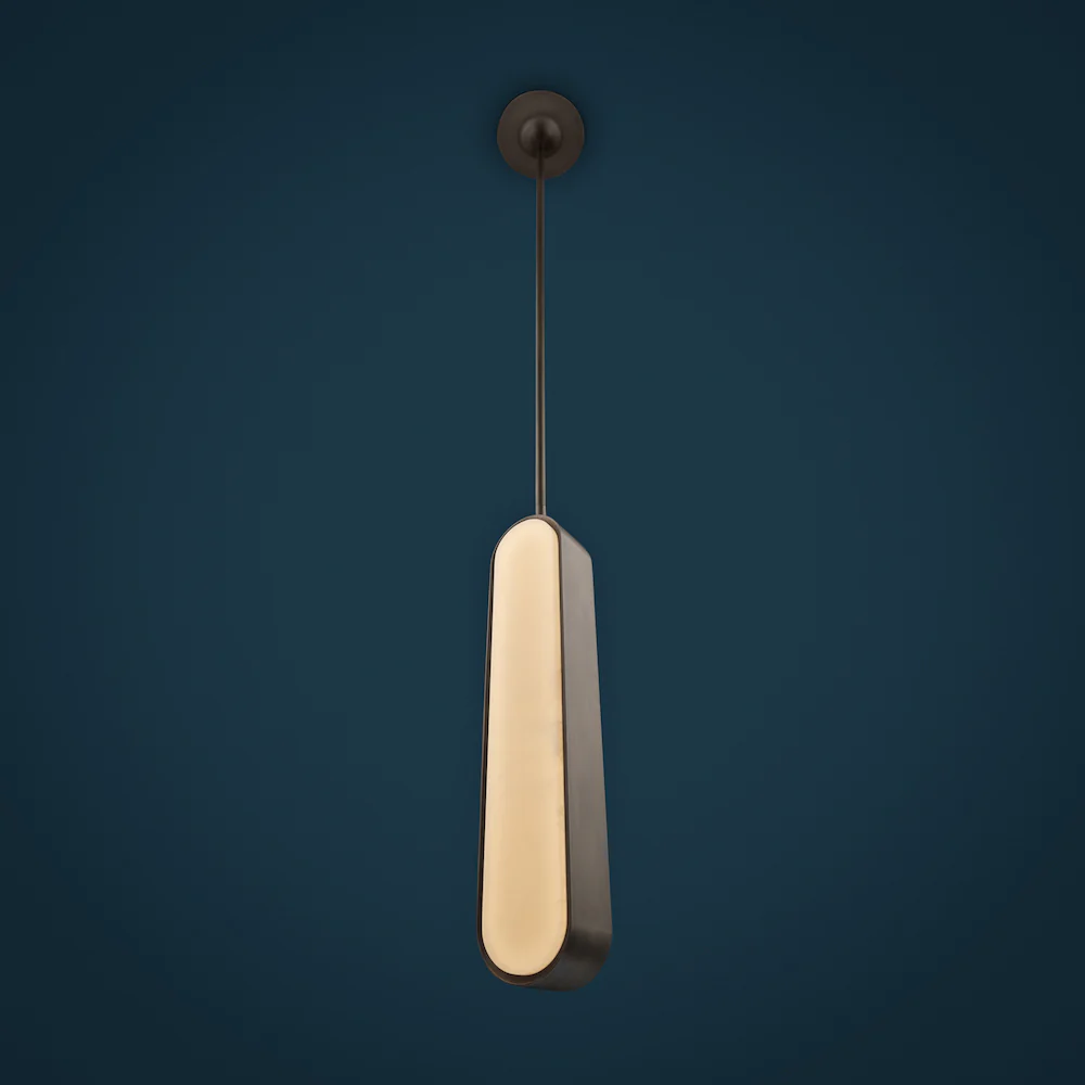 Pearl Alabaster Trio Pendant - Image 4