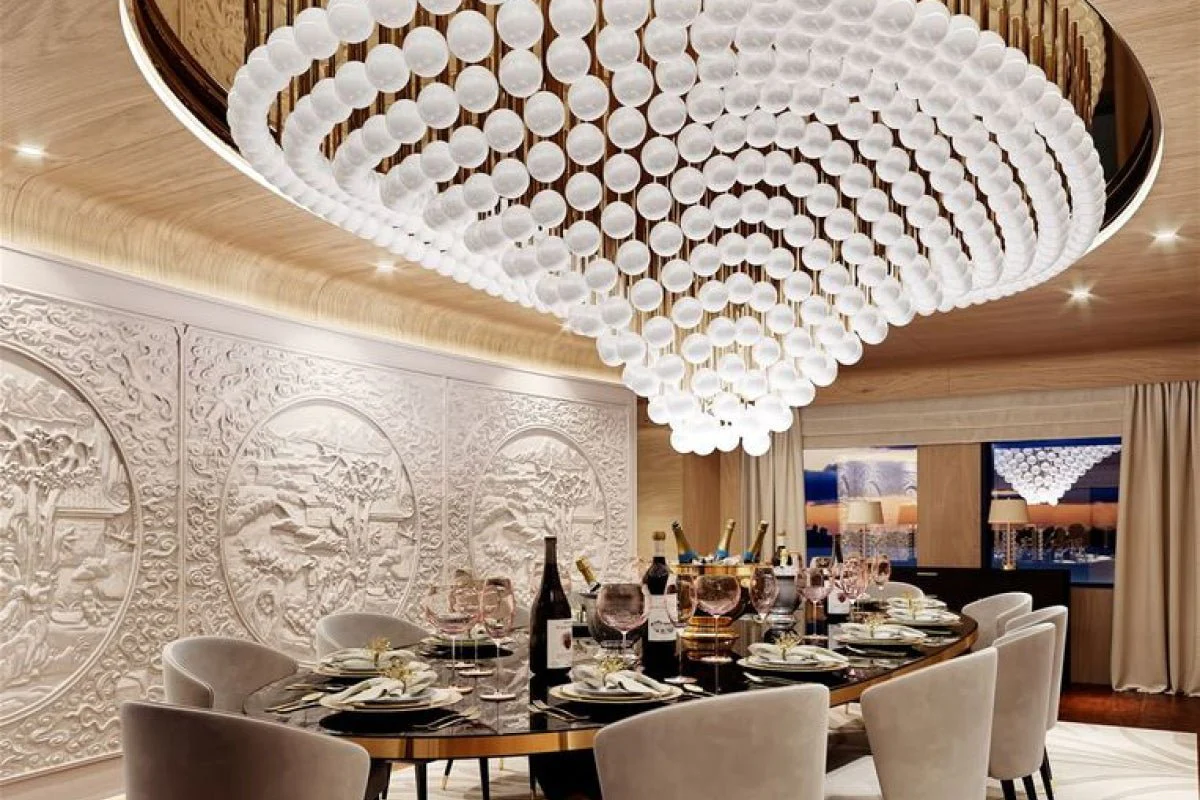 Pearl Wave Customize Chandelier - Image 15