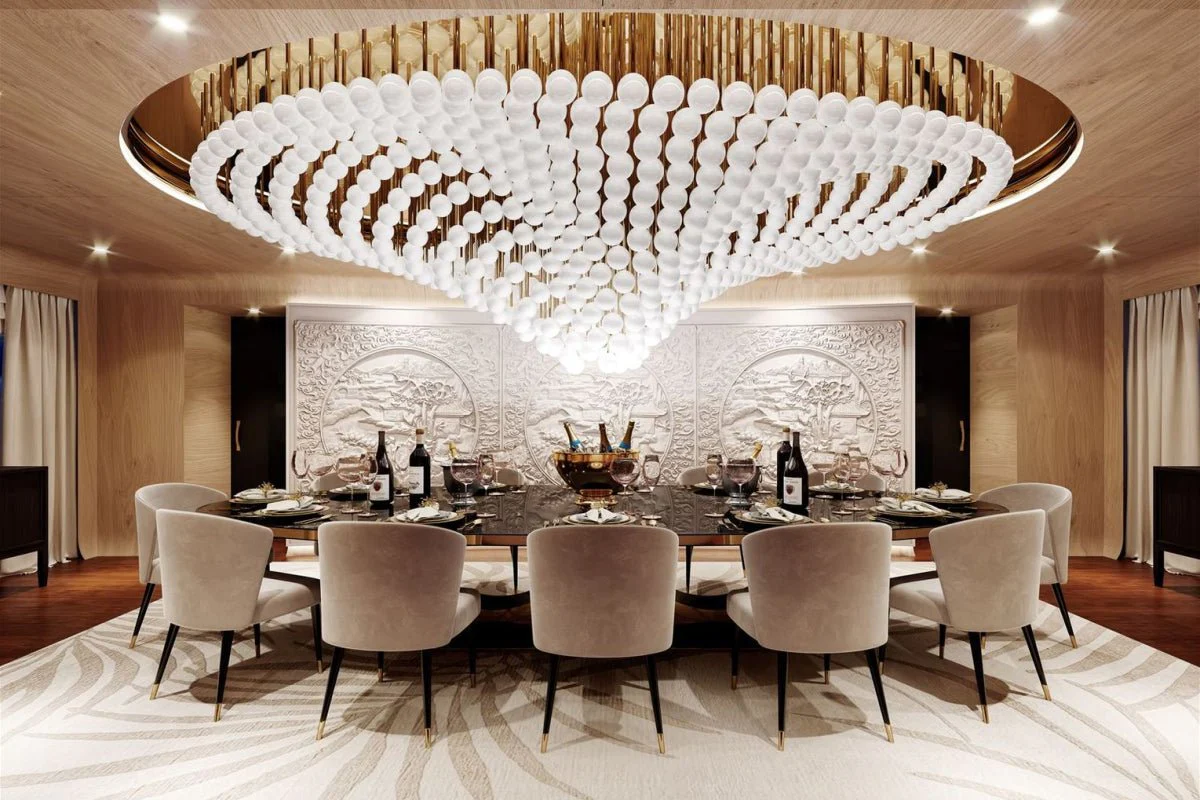 Pearl Wave Customize Chandelier - Image 16