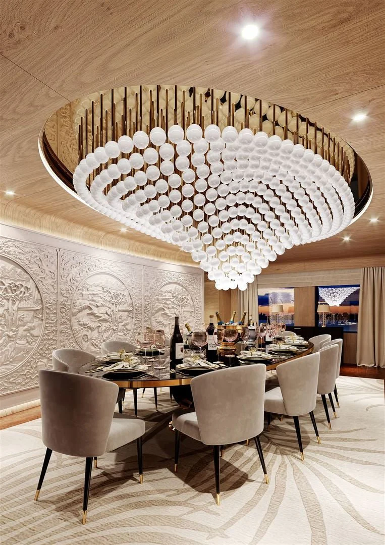 Pearl Wave Customize Chandelier - Image 3