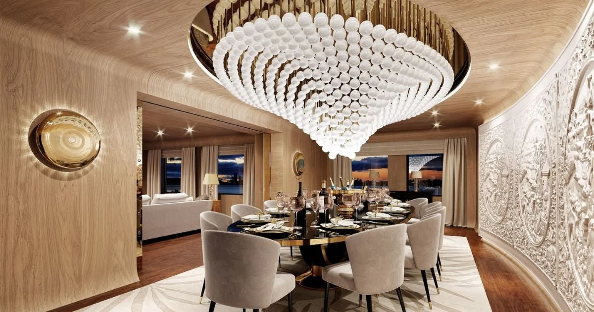 Pearl Wave Customize Chandelier - Image 6