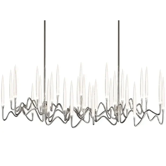 Pezzo Crystal Long Chandelier L78'' 59''  40'' - Image 18
