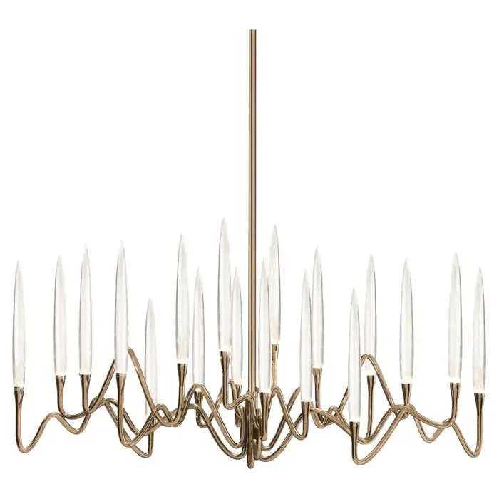 Pezzo Crystal Long Chandelier L78'' 59''  40'' - Image 20