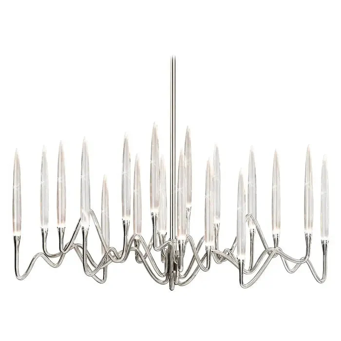 Pezzo Crystal Long Chandelier L78'' 59''  40'' - Image 21