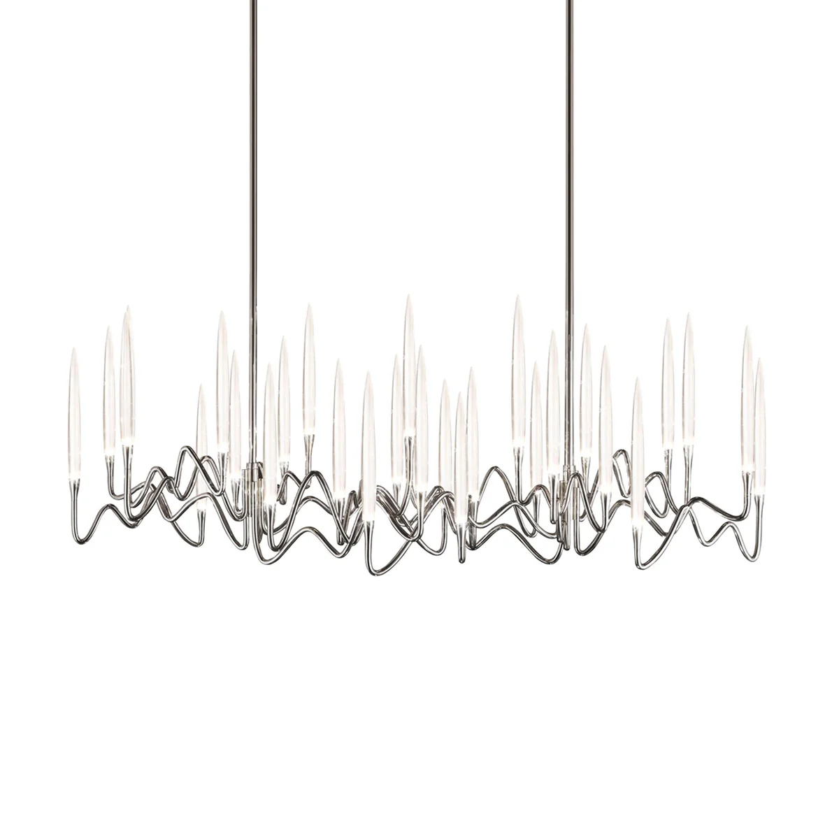 Pezzo Crystal Long Chandelier L78'' 59''  40'' - Image 33