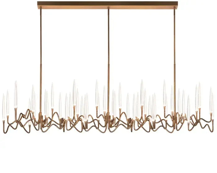 Pezzo Crystal Long Chandelier L78'' 59''  40'' - Image 5