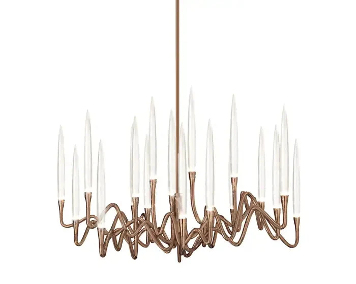 Pezzo Crystal Round Chandelier D33'' 47''  55'' - Image 10