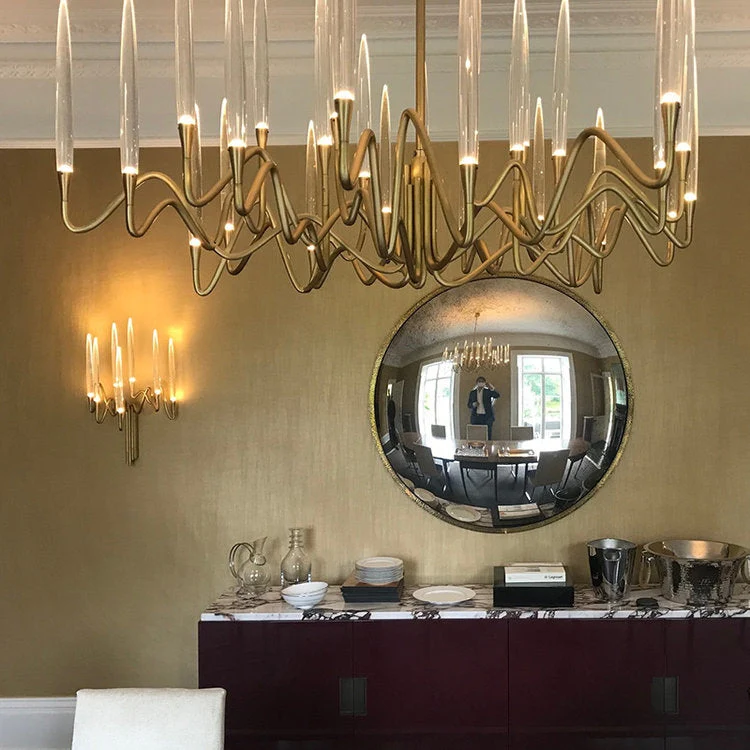 Pezzo Crystal Round Chandelier D33'' 47''  55'' - Image 21