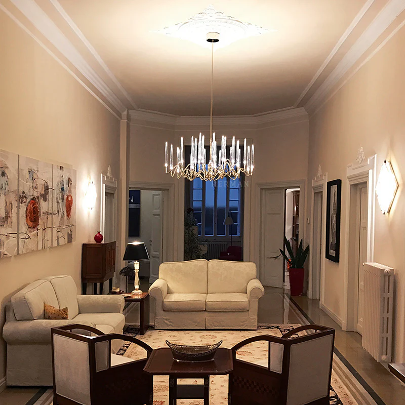 Pezzo Crystal Round Chandelier D33'' 47''  55'' - Image 28