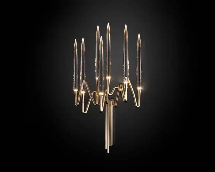 Pezzo Crystal Wall Sconce W15'' 10'' - Image 3