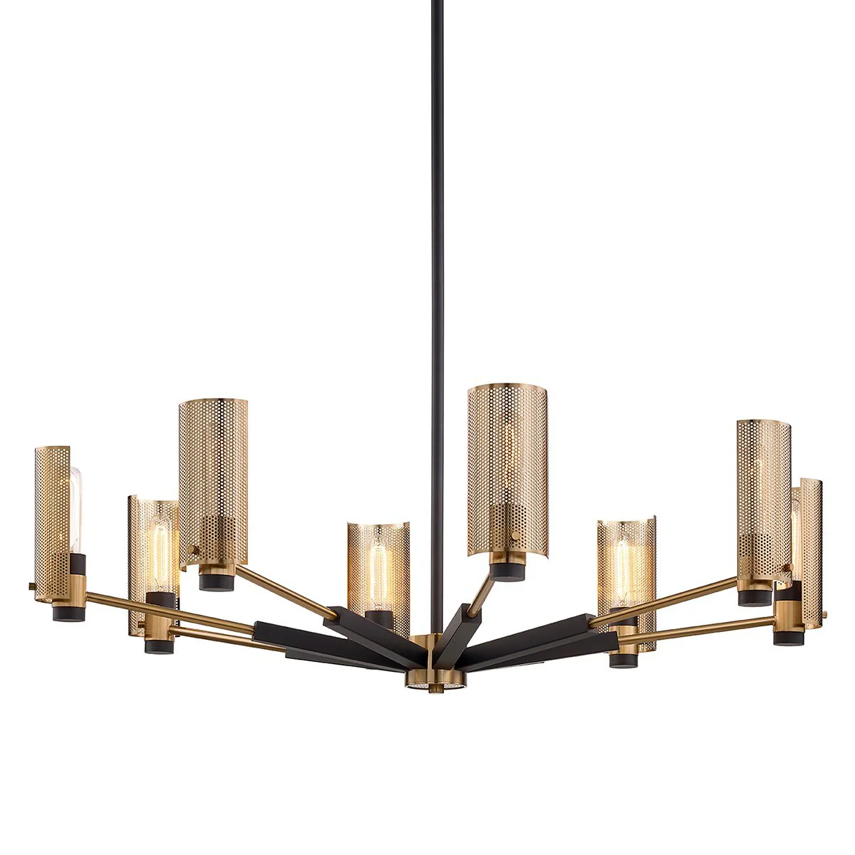 Pilsen Modern Brass Chandelier [2 Sizes] - Troy Lighting - Image 2