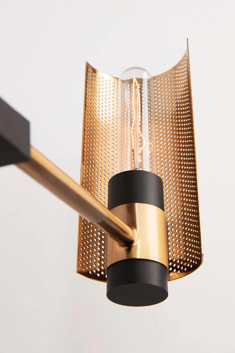 Pilsen Modern Brass Chandelier [2 Sizes] - Troy Lighting - Image 6