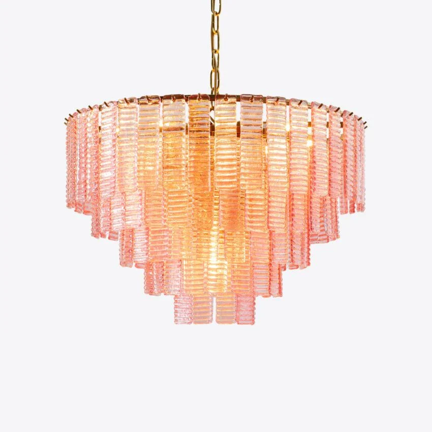 Toronto Murano Chandelier 24.41" - Image 3