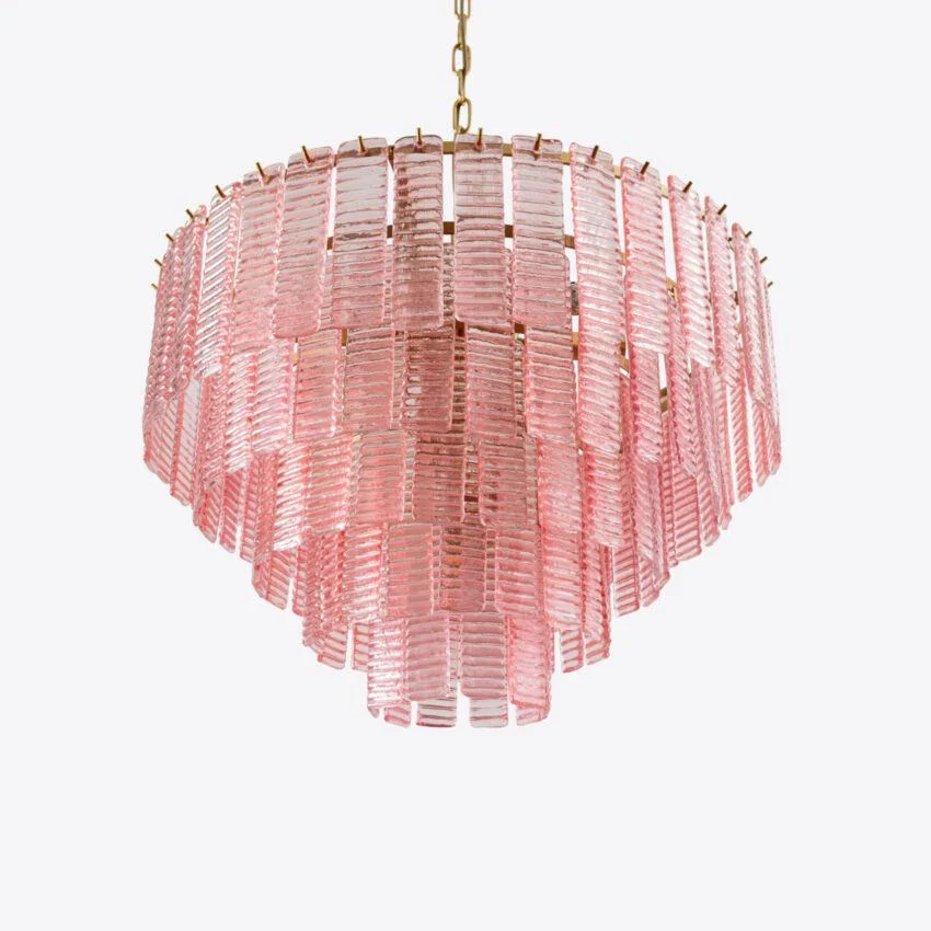 Toronto Murano Chandelier 24.41" - Image 4