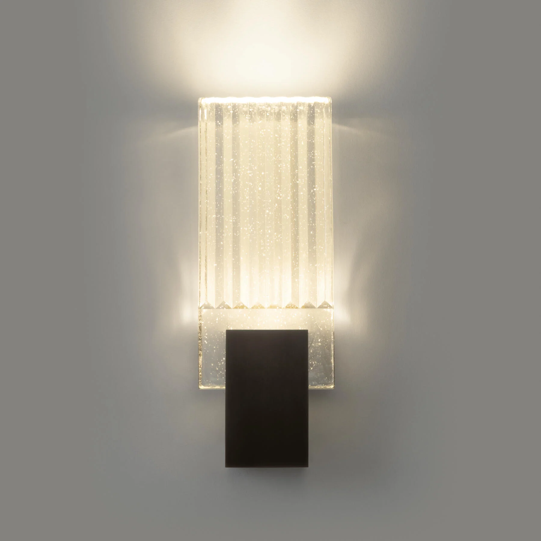 Pleated Glass Sconce - Image 3