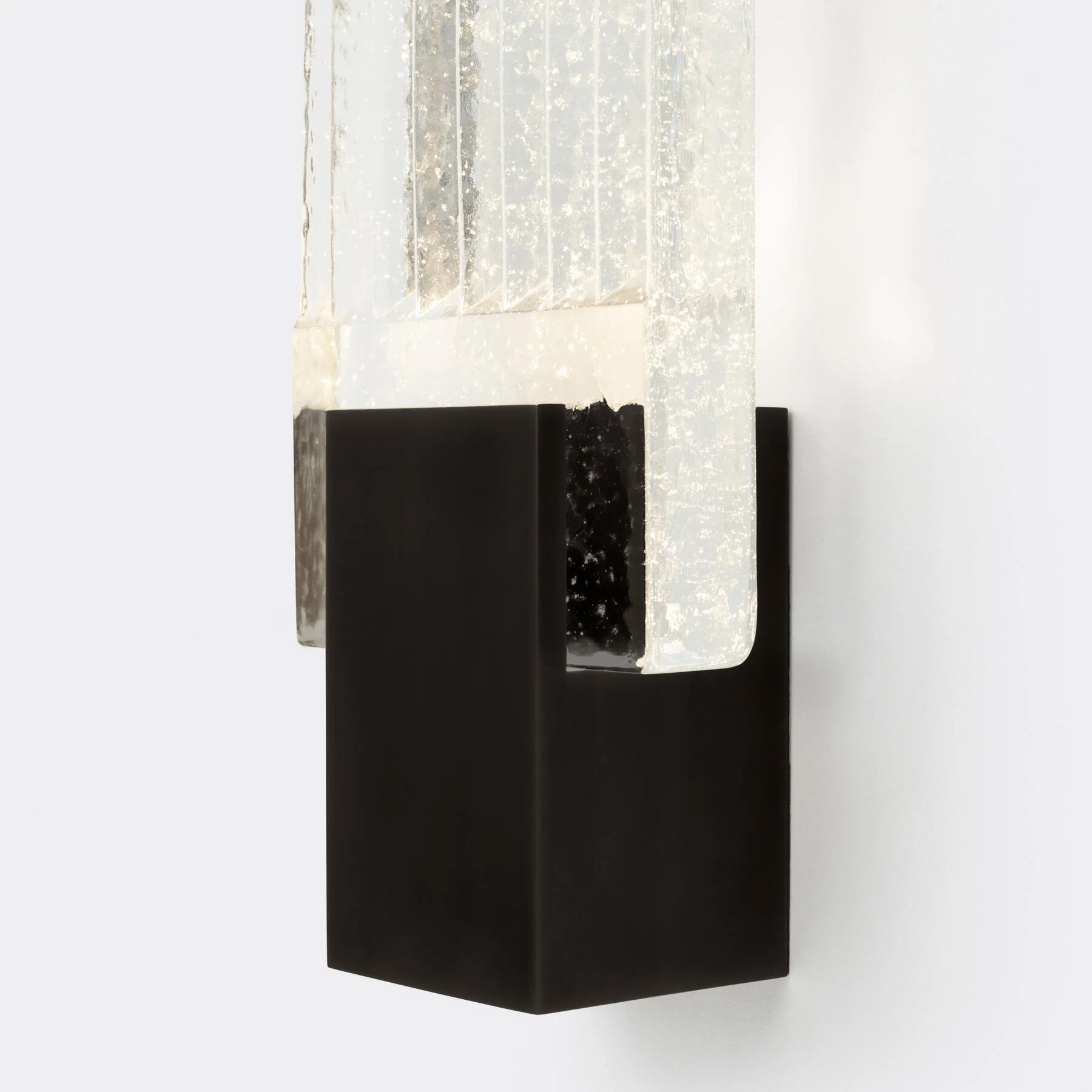 Pleated Glass Sconce - Image 5