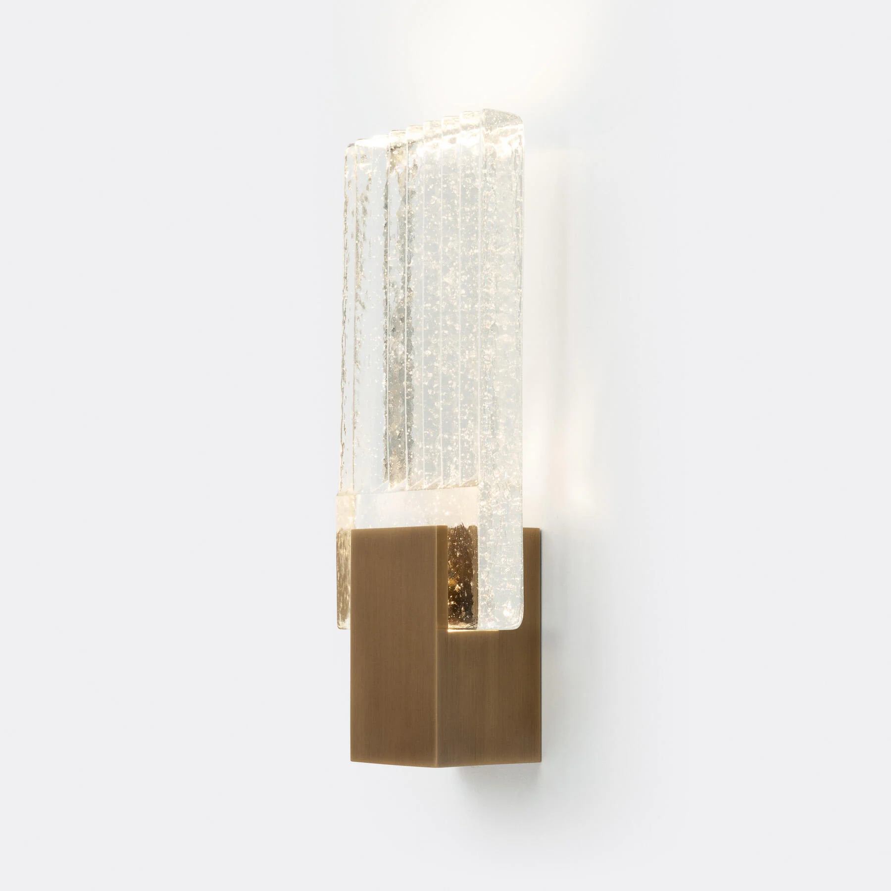 Pleated Glass Sconce - Image 6