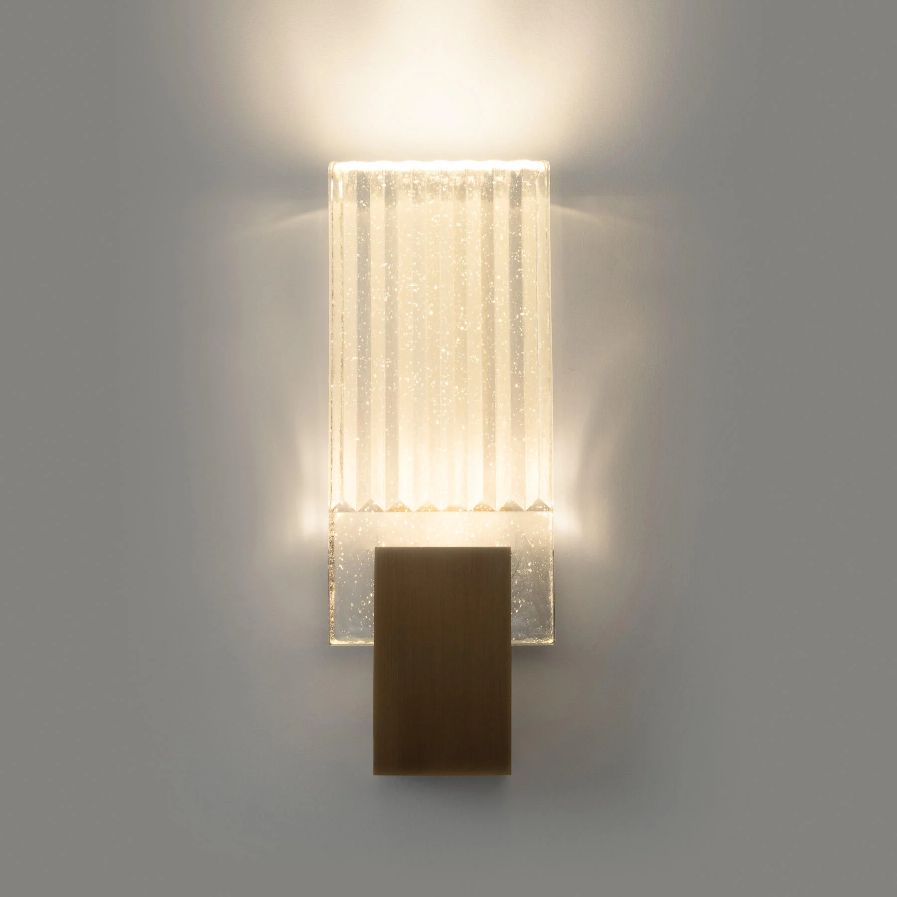 Pleated Glass Sconce - Image 8