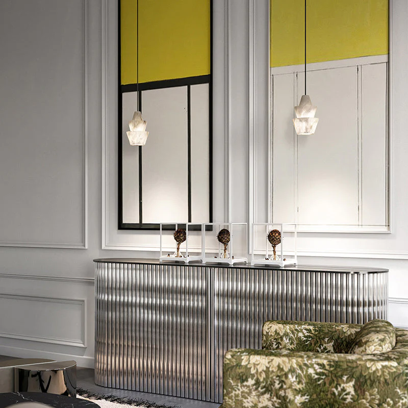 Alabaster Pendant Light, Modern Pendant Lighting - Image 3