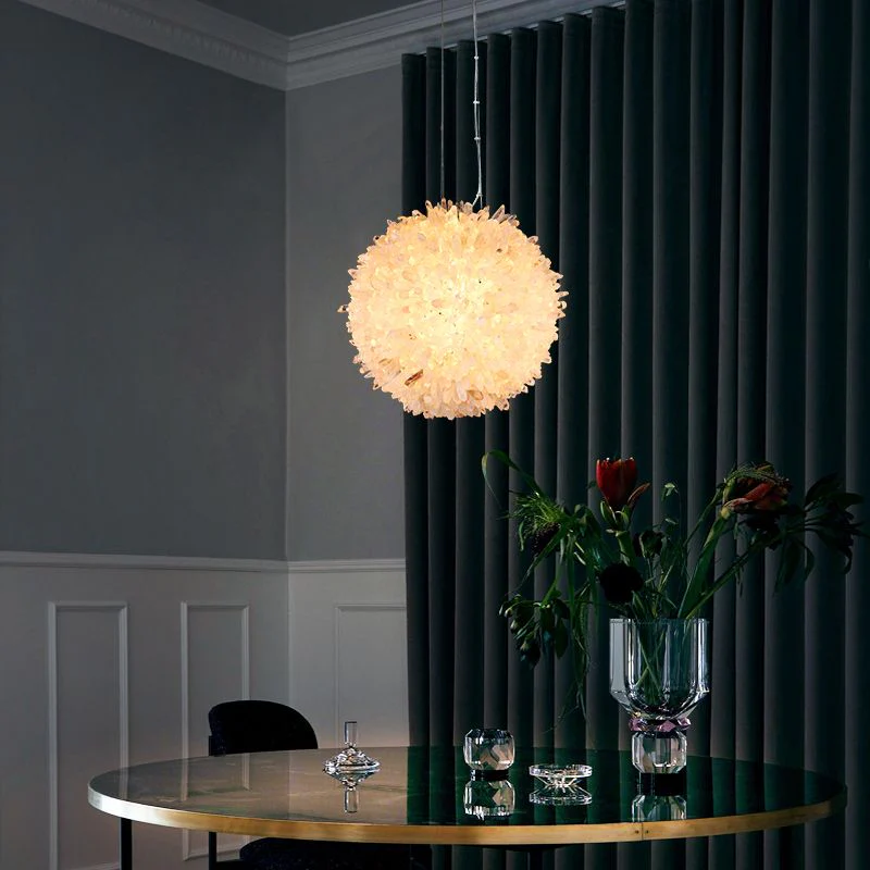 Primary Crystal  Ball Pendant Light - Image 4