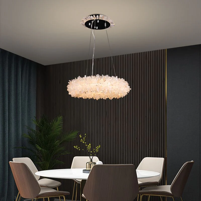Primary Crystal Halo Modern Chandelier - Image 3