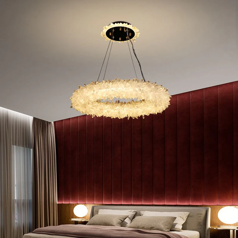 Primary Crystal Halo Modern Chandelier - Image 4