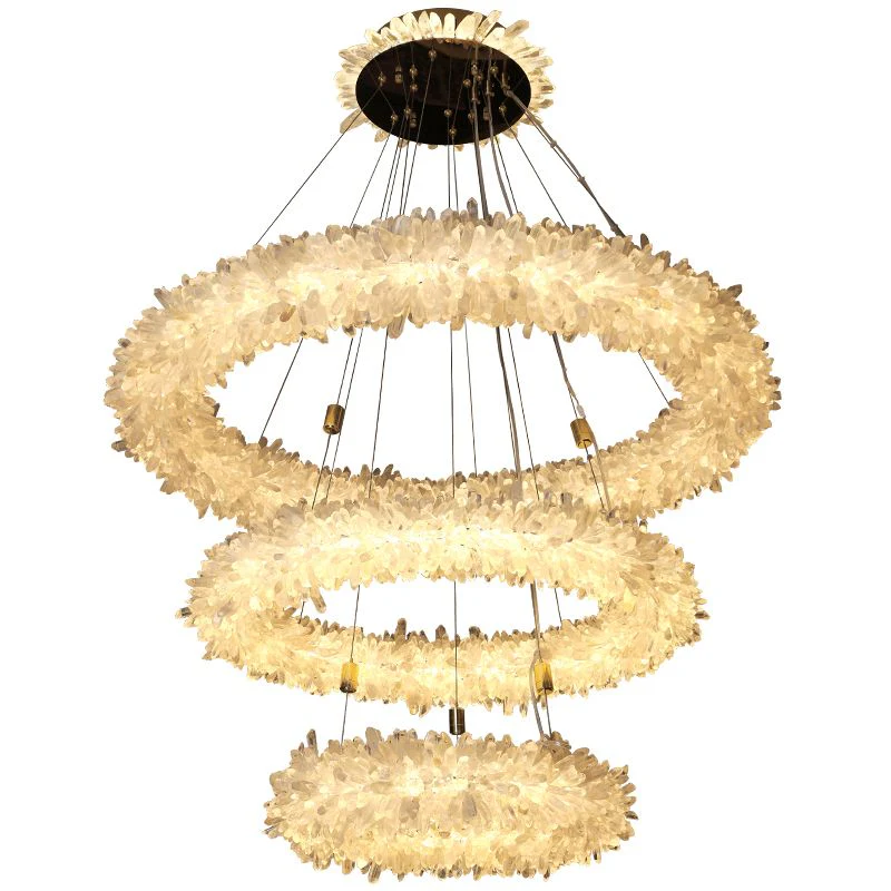 Primary Crystal Halo Modern Chandelier - Image 5