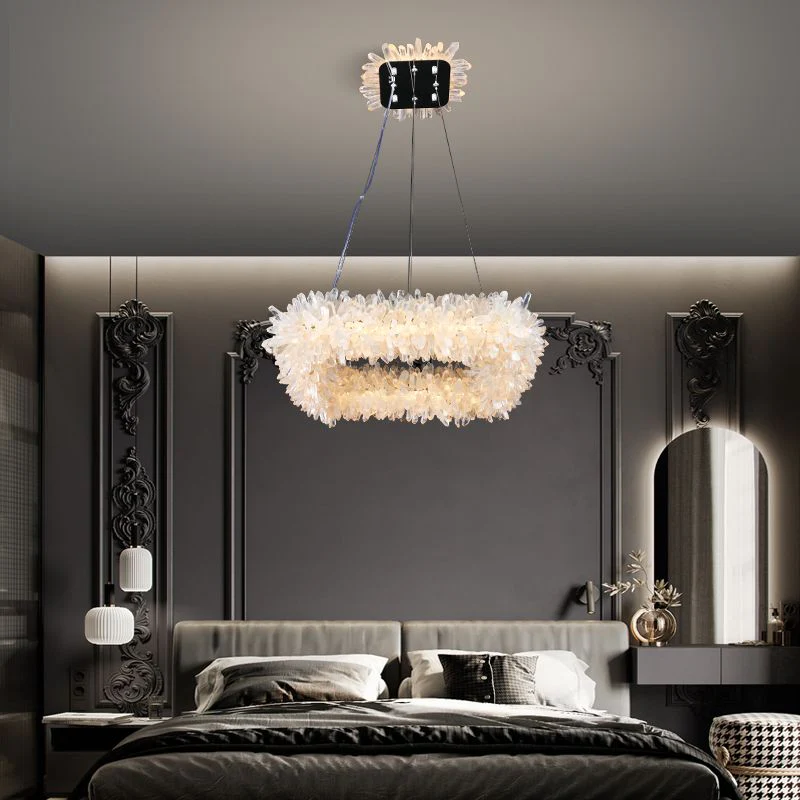 Primary Crystal Square Modern Chandelier  23.6" - Image 3
