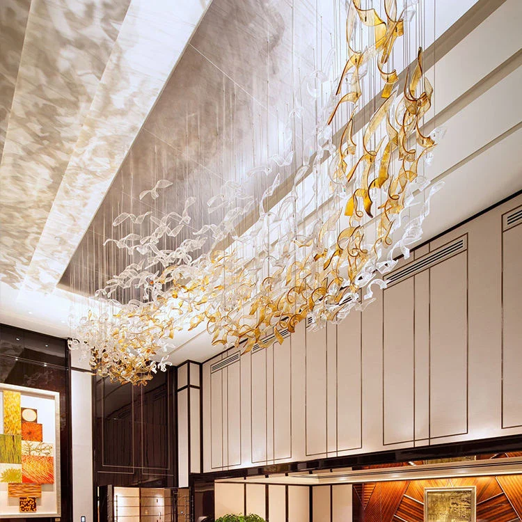 Professional Factory Decor Villa Business Center Modern Hotel Led Chandelier Light - Image 2