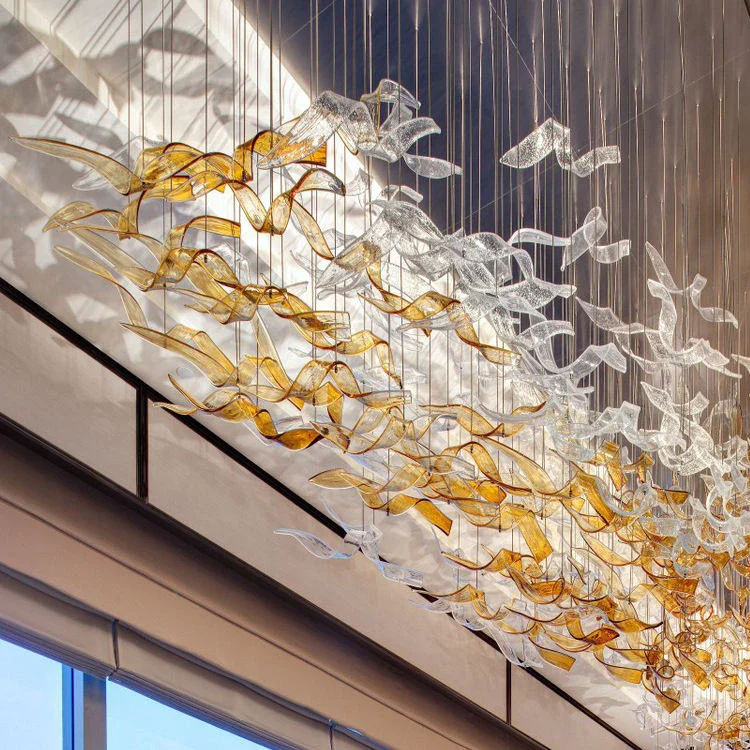 Professional Factory Decor Villa Business Center Modern Hotel Led Chandelier Light - Image 4