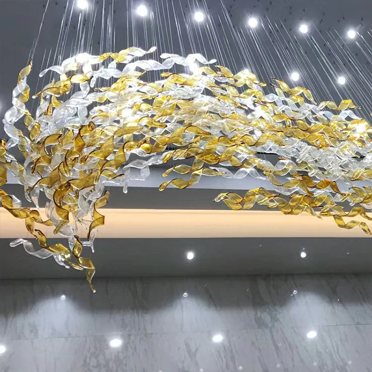 Professional Factory Decor Villa Business Center Modern Hotel Led Chandelier Light - Image 5