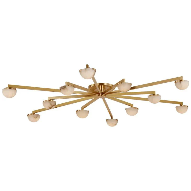 Propeller Alabaster Flushmount 8-Light 12-Light - Image 4