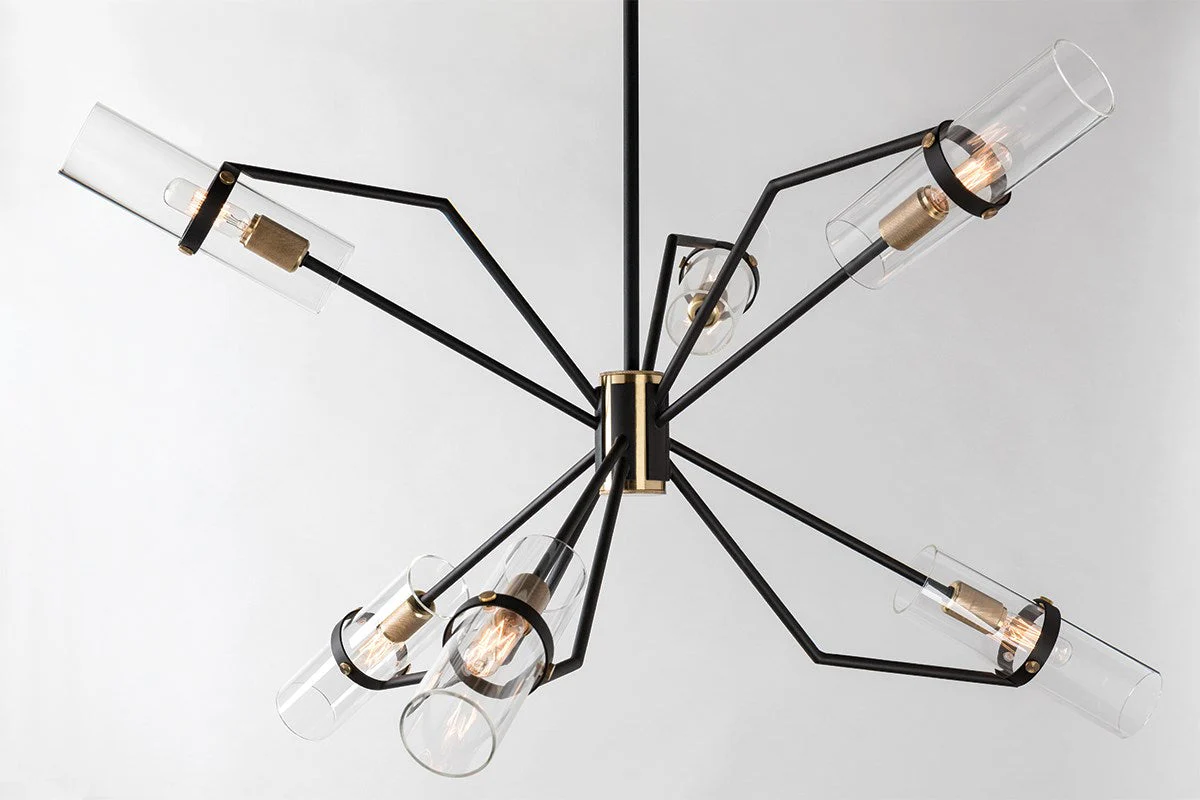 Raef Modern Chandelier - F6316-CE - Troy Lighting - Image 4