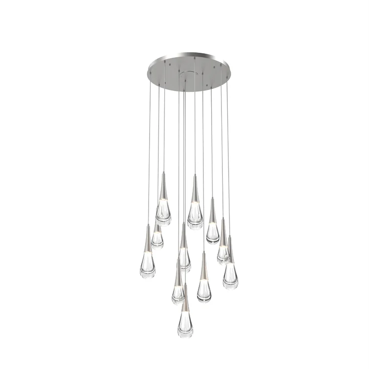 Rain 11-Light Chandelier Pendant For Living room Family room Dining Room Bedroom - Image 5