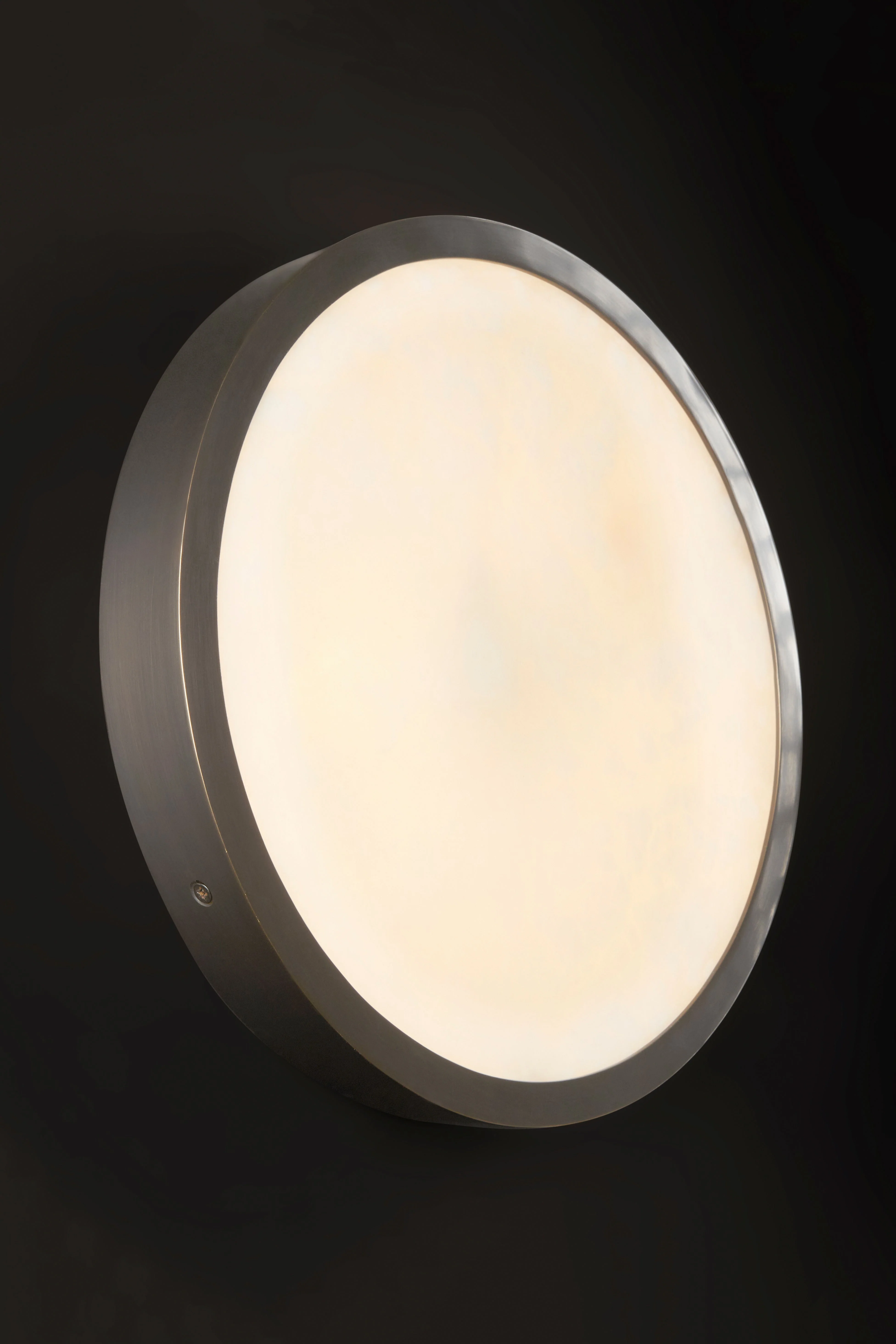 Raleigh Round Alabaster Ceiling Light - Image 3