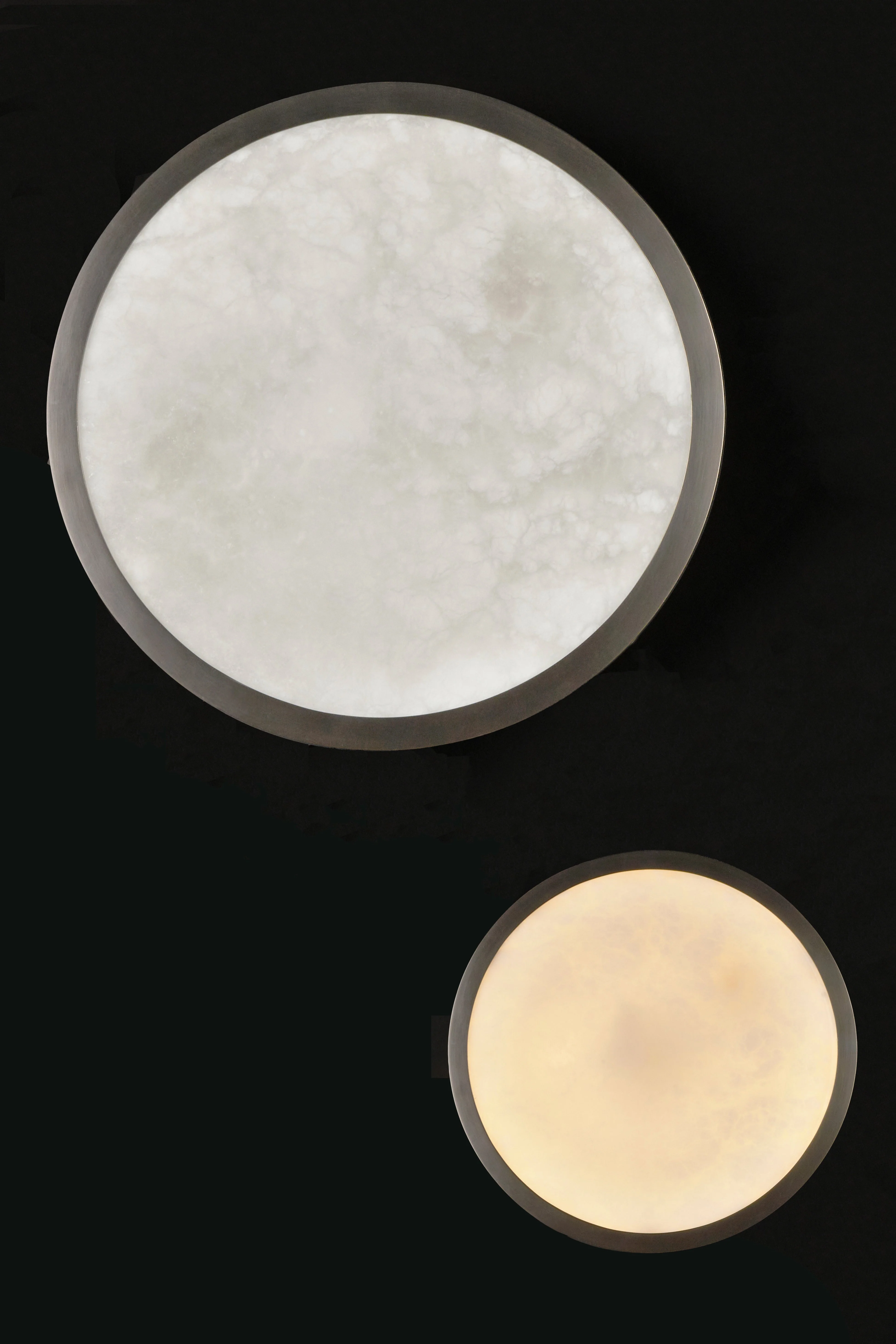 Raleigh Round Alabaster Ceiling Light - Image 6