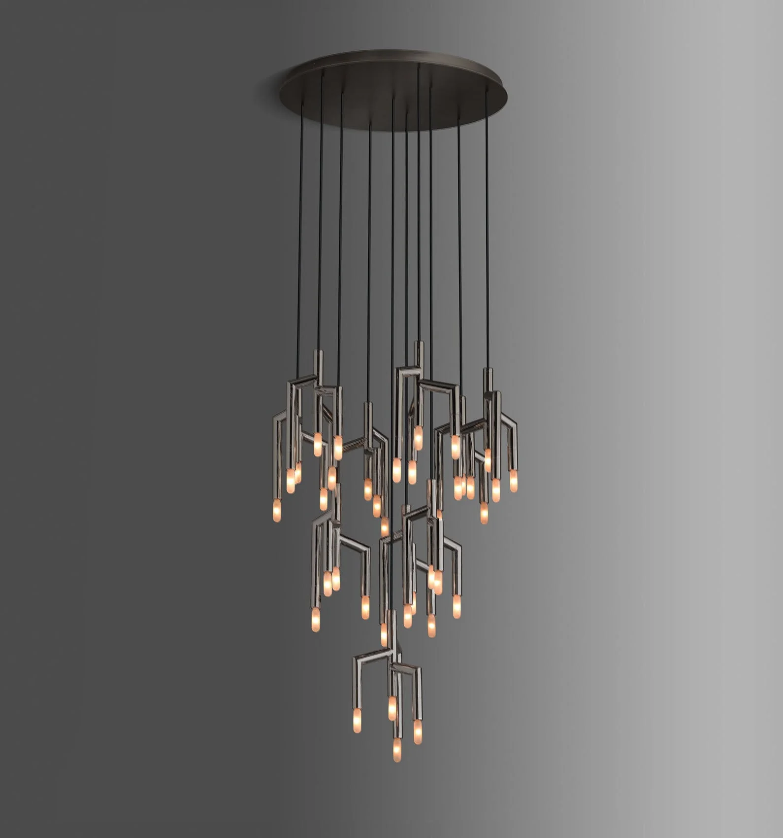 Ranti 10 Light Circular Chandelier - Image 5