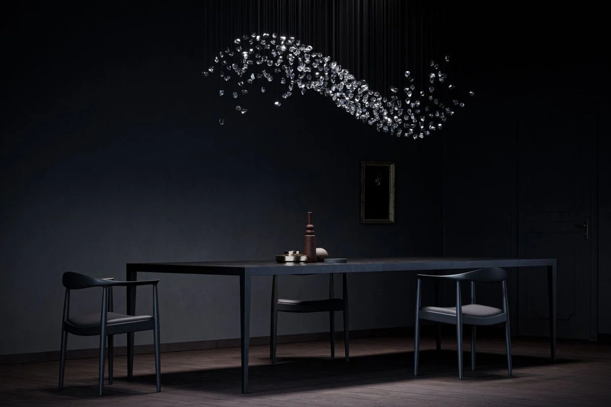 Raw Crystal Customize Chandelier - Image 10