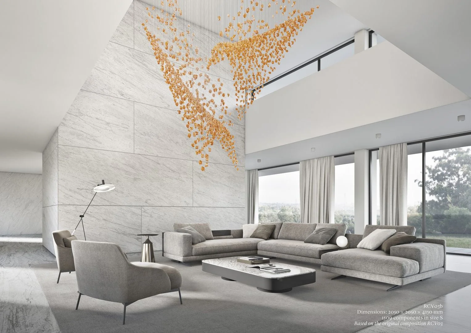 Raw Crystal Customize Chandelier - Image 23