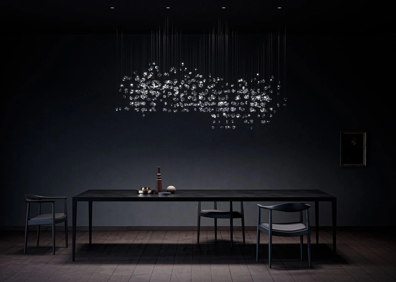 Raw Crystal Customize Chandelier - Image 4