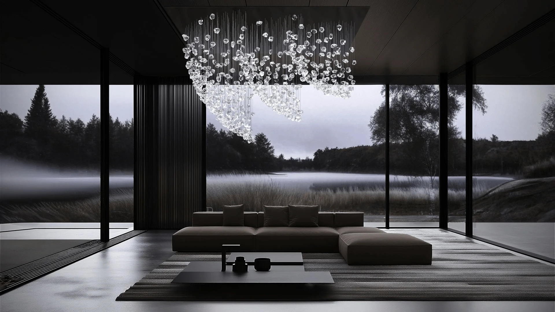 Raw Crystal Customize Chandelier - Image 55
