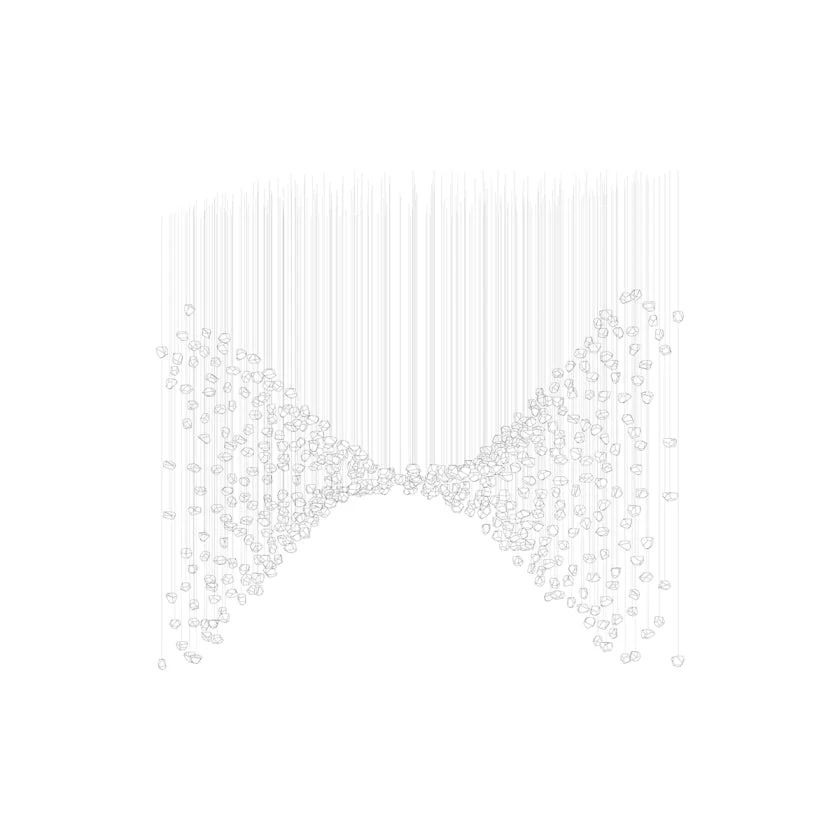 Raw Crystal Customize Chandelier - Image 61
