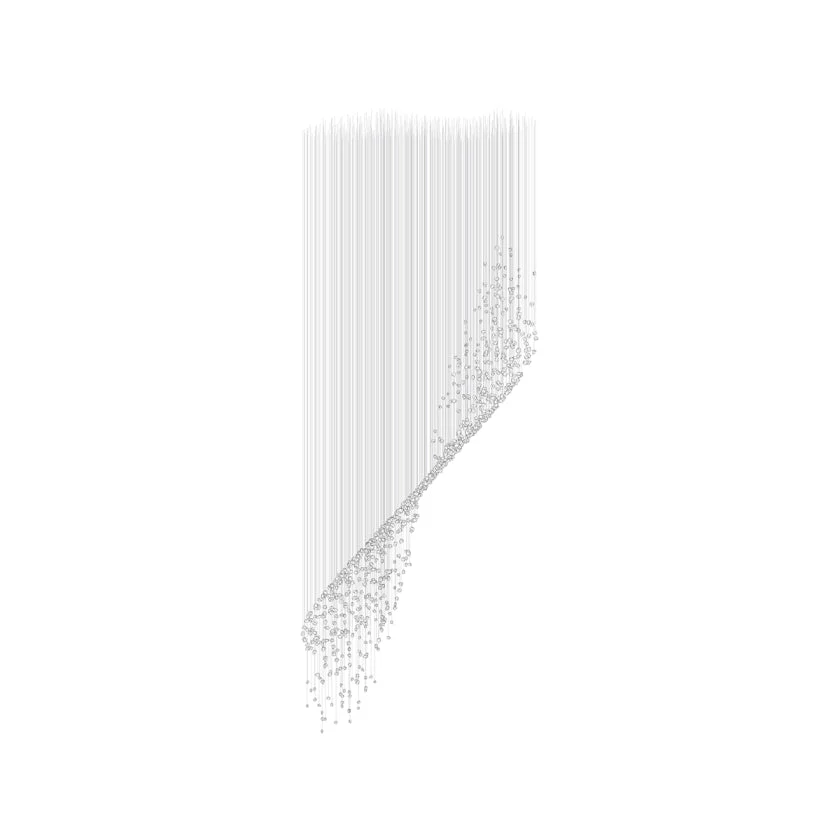 Raw Crystal Customize Chandelier - Image 63