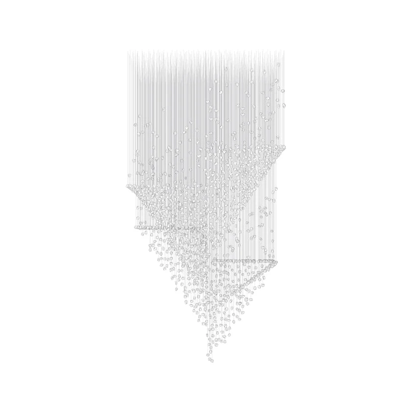 Raw Crystal Customize Chandelier - Image 65