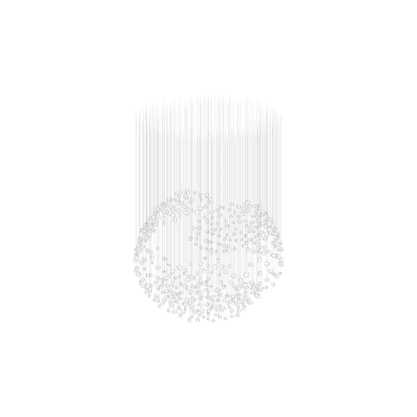 Raw Crystal Customize Chandelier - Image 71